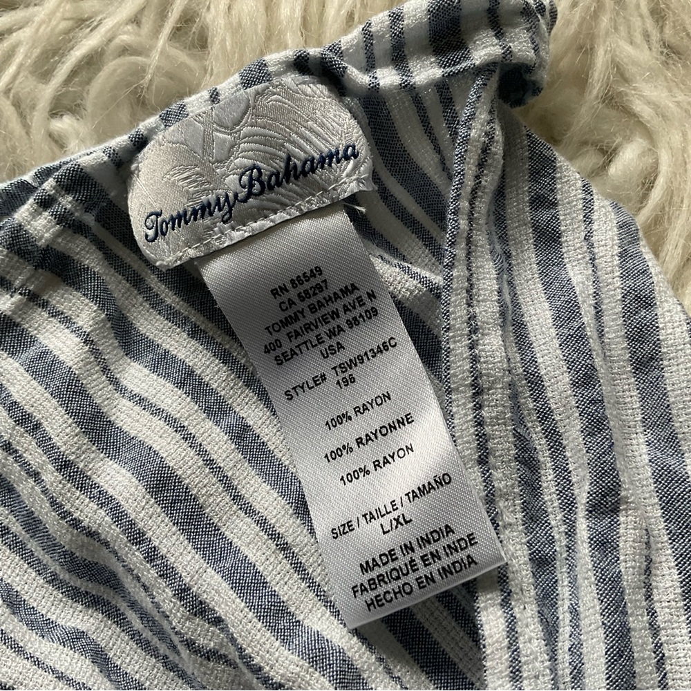 Tommy Bahama‎ Striped Coverup - Picture 2 of 3